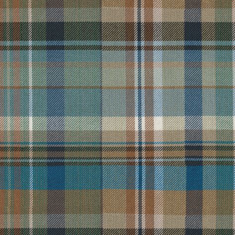 Madras - Tiramisu | Burch Plaid Upholstery Fabric, Blue Plaid Fabric, Fabric For Furniture, Teal Plaid, Check Fabric, Plaid Fabric, Furniture Upholstery, Kitchen & Dining Chairs, Plaid Design