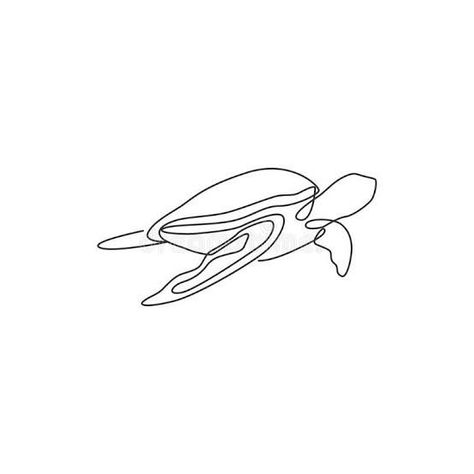 One Line Drawing Sea Animals, Sea Turtle Tattoo Linework, Sea Life Tattoos Simple, Single Line Turtle Tattoo, One Line Turtle Tattoo, Sea Turtle Line Art, Sea Turtle Line Tattoo, Turtle Line Tattoo, One Line Turtle