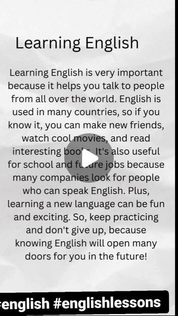 Why Learn English Is Important, Ielts Vocabulary, English Learning, Learning English, May 22, Learn English, Vocabulary, On Instagram, Instagram