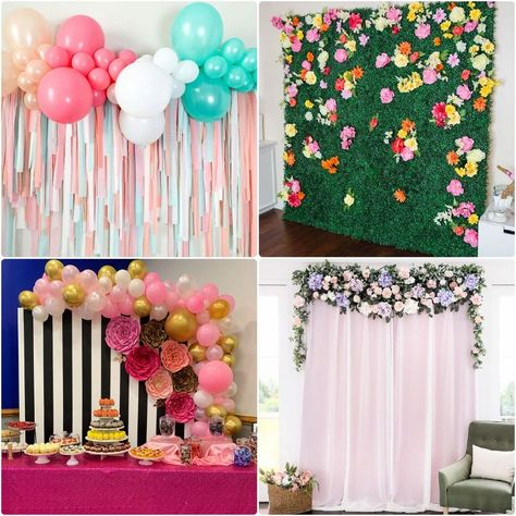 Looking for a DIY backdrop to take your photos to the next level? Check out the best DIY photo backdrop ideas that you can make yourself, with items like curtains, white sheets, even trees and more. This collection of 50 different DIY photo backdrop ideas will amaze you. Not only that, but they are super easily doable and just as beautiful. With our amazing ideas, you don't have to spend loads of money on photo backdrops to get great pictures. Why do so when you can simply make one on your ... Diy Photo Backdrop Ideas, Photo Backdrop Ideas, Diy Photo Booth Backdrop, Loads Of Money, Curtains White, Diy Photo Backdrop, Booth Backdrops, Cascading Flowers, Curtain Backdrops