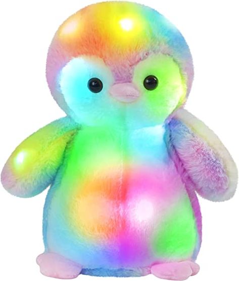 Christmas For Toddlers, Penguin Stuffed Animal, Polar Bear Plush, Plush Penguin, Rainbow Plush, Hope Gifts, Cat Plush Toy, Glow In Dark, Up Dog