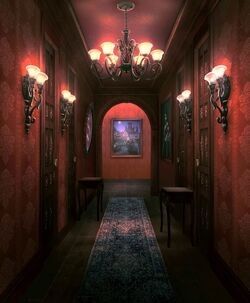 Interior Concept Art, Game Background Art, Haunted Hotel, Scenery Background, Fantasy Setting, Fans Cafe, Gothic House, Haunted Mansion, Escape Room