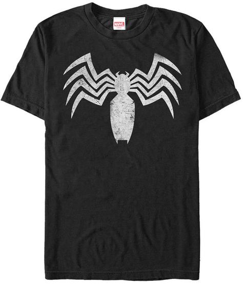 Marvel Men Venom Distressed Venom Chest Logo Short Sleeve T-Shirt Venom Shirt, Venom T Shirt, Marvel Clothes, Marvel Venom, Man Thing Marvel, Preschool Outfits, Tour T Shirts, Marvel Superheroes, Trendy Plus Size