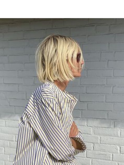 Hair And Glasses, Chic Short Hair, Haircuts For Fine Hair, Short Blonde Hair, Good Hair Day, Hair Envy, Love Hair, Hair Today, Great Hair