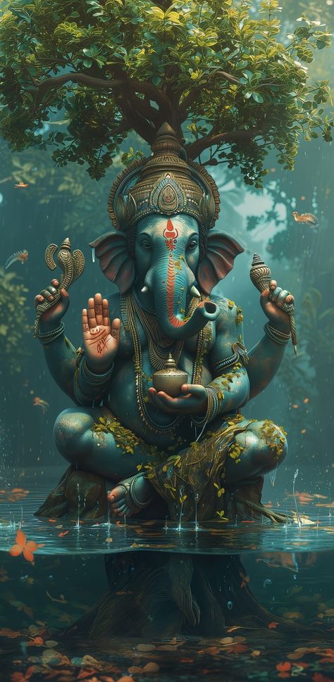 Krishna Ganesha Images, Ganesh God Images, Ganapathy Images, Ganpati Wallpapers Hd Wallpaper, Lord Vinayaka Images Hd, Ganesha Art Wallpaper, Gods Wallpapers Hd, Ganesha Wallpapers Hd Wallpaper, Vinayagar Wallpaper