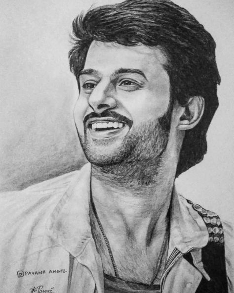 This is my art of Prabhas. I'll do customised arts for gifting. Can contact me in instagram @pavanii_angel Prabhas Drawing, Joker Art Drawing, Avengers Drawings, Pencil Sketches Easy, Sketchbook Artist, Prabhas Pics, Celebrity Portraits Drawing, Butterfly Art Painting