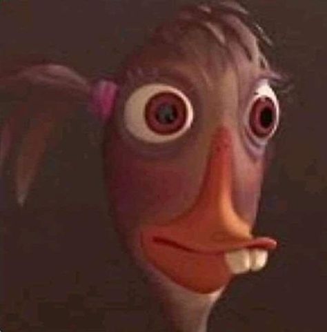 Goofy Pfp Instagram, Sarcastic Reaction Pic, Happy Reaction Pic, Abby Mallard, Sarcastic Cartoon, Funny Pfp, Funny Emoji Faces, Chicken Little, Goofy Pictures