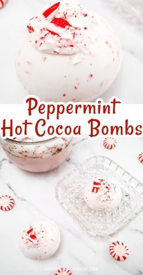 Hot Cocoa Bombshell, Cocoa Bombshell, Candy Wafers, Peppermint Cocoa, Hot Cocoa Bomb, Hot Chocolate Spoons, Peppermint Hot Cocoa, Hot Cocoa Coffee, Diy Hot Chocolate