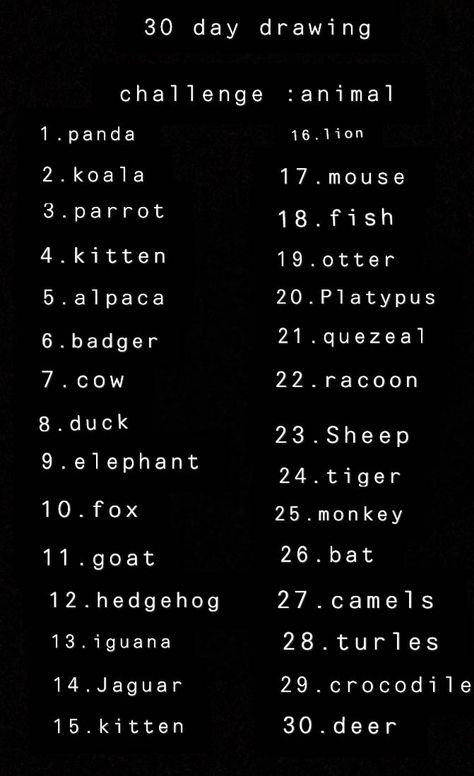 Art Prompts For Beginners, Light And Shadow Drawing Study, Art Prompts Challenges, What Should I Draw Ideas, List Of Things To Draw, Drawing Prompt List, Draw Challenge, Sketchbook Prompts, 30 Day Art Challenge