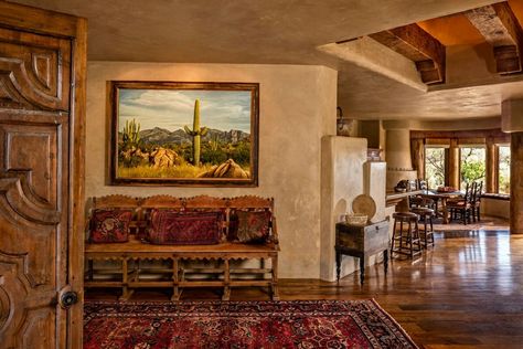 Top 10 Tucson Interior Designers Near Me - Decorilla Santa Fe Style Living Room, Loft Reading Nook, Loft Reading, Santa Fe Interior Design, Santa Fe Style Decor, Southwest Interior Design, Southwest Aesthetic, Southwest Interior, Wood Ceiling Panels