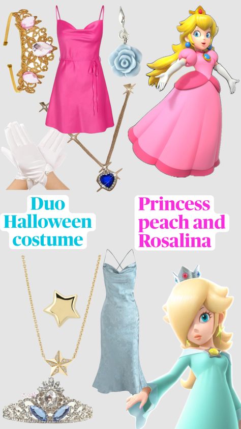 #halloween #costume #mariokart #princesspeach #rosalina #costume #fyp Mom And Daughter Costumes, Rosalina Costume, Halloween Couple Ideas, Halloween Costumes Trio, Cute Couple Halloween, Halloween Couple, Cute Couple Halloween Costumes, Couple Ideas, Iphone Case Stickers