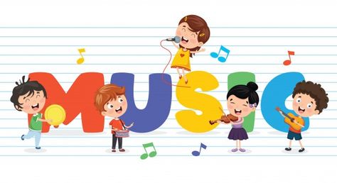 Seamless pattern with happy children playing music Vector | Premium Download Children Background, Birthday Board Classroom, Children Music, Music Notes Art, Illustration Art Kids, Music Background, School Frame, Music Worksheets, Murals For Kids