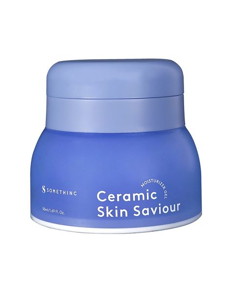 SOMETHINC Ceramic Skin Saviour Moisturizer Gel - Somethinc Matrixyl 3000, Black Acrylic Nails, Doodle Ideas, Asian Skincare, Collagen Protein, Makeup Eye Looks, Marine Collagen, Gel Moisturizer, Gel Cream