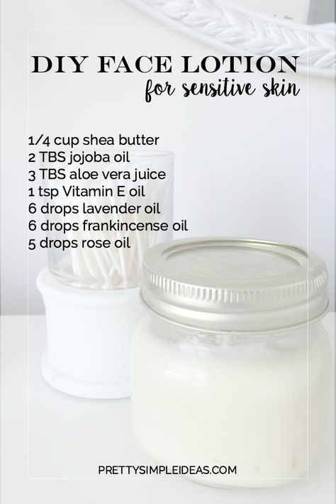 DIY Lotion for Sensitive Skin (Fights acne, wrinkles and eczema!) Diy Face Lotion, Lotion For Sensitive Skin, Săpunuri Handmade, Oil Cleansing, Diy Lotion, Homemade Lotion, Frankincense Oil, Face Lotion, Skin Care Recipes