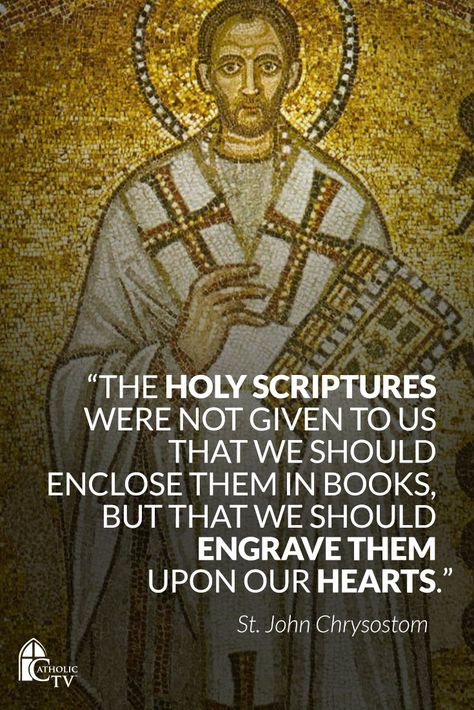 Today is the Saint of Early Church Father, Saint John Chrysostom. Pray for us, Saint John! Saint John Chrysostom, St John Chrysostom, Christian Saints, Early Church Fathers, John Chrysostom, Saint Quotes Catholic, Holy Father, Saint Quotes, Church History