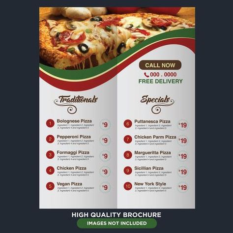 Italian Menu Design, Pizza Menu Design, Menu Board Design, Pizza Vegana, Menu Design Ideas, Happy Hour Menu, Template Menu, Notes Templates, Italian Menu