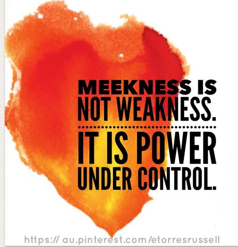 Meekness Is Not Weakness, Meek Quotes, 7 Virtues, The Fruit Of The Spirit, Poster Quotes, Watercolor Poster, Quotes About Photography, Fruit Of The Spirit, Core Values