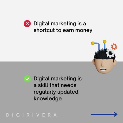 "There are so many different kind of myths about Digital Marketing process!

Let's have a quick look towards actual facts v/s typical myths of Digital Marketing! "
.
.
.
#myth #fact #facts #digitalmarketingmyths #digitalmarketingfacts #marketing #marketingtips #digitalmarketing #branding #digitalbranding #digitalmarketingagency #digitalmarketingagencyindia Myth Fact, Digital Marketing Facts, Email Marketing Design Inspiration, Marketing Process, Email Marketing Design, Social Media Marketing Content, Best Digital Marketing Company, Power Of Social Media, Digital Landscape