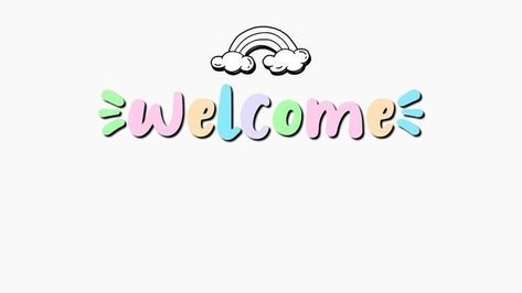 Welcome To Class Aesthetic, Welcome To Class, Wallpaper Powerpoint, Powerpoint Background Templates, Beautiful Birthday Wishes, Performance Tasks, Hello Kitty Wallpaper Hd, Wallpaper Estetika, Youtube Banner Design