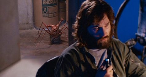 Kurt Russell - John Carpenter's The Thing (1982) The Thing Movie 1982, The Thing Movie, John Carpenter's The Thing, Horror Movie Scenes, The Thing 1982, 80s Horror, Fiction Movies, Movie Shots, John Carpenter