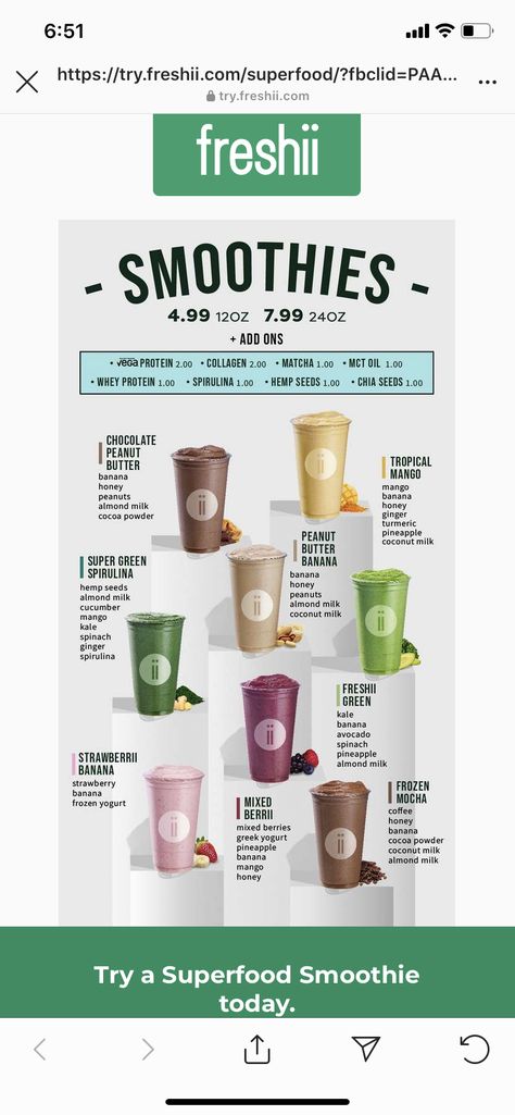 Smoothie Bar Menu Design, Juice Menu Design Ideas, Juice Bar Menu Ideas, Smoothie Menu Design, Juice Menu Design, Coldpress Juice, Smoothie Names, Smoothie Packaging, Smoothie Business