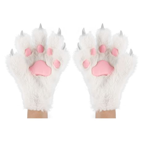 PRICES MAY VARY. Package Included:A Pair of Wolf Paw Gloves. High Quality Material:Faux fur material.Soft and comfortable to wear, these bear gloves are great gifts for wolf lovers or Christmas gifts for women and man,you can send it to your friend or family in Christmas, birthday. Features:Suitable for most people,ages greater than 3 years and older,wolf paw gloves can be adjusted according to the size of your wrist.This cat paw fingerless gloves will keep you warm and cute, provide your finger Cat Paw Fingerless Gloves, Paw Fingerless Gloves, Paw Gloves, Wolf Paw, Fur Gloves, Camo And Pink, Fingerless Mittens, Bear Paws, Cat Paw