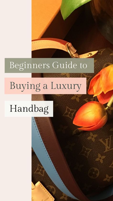 Looking to buy your first luxury handbag? Then you need to check out this beginners guide to buying luxury handbags where I share my best tips on how to pick the best luxury handbag for you! Crafted Bag, Everything I Own, Big Handbags, Midlife Women, Health Tips For Women, 50 And Fabulous, Popular Bags, Versace Bags, Elements Of Style