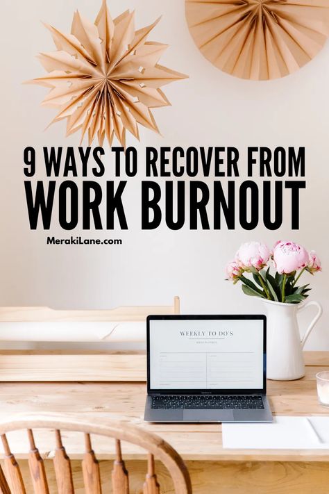 Getting Out Of Burnout, How To Avoid Burnout At Work, Avoid Burnout At Work, Avoiding Burnout At Work, Work Burnout Recovery, Burnout Recovery Routine, How To Deal With Burnout, How To Recover From Burnout, Burnout At Work