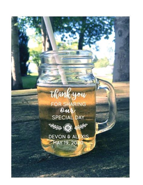 Mason jar wedding favors for guests rustic wedding favors | Etsy Mason Jar Glasses Wedding, Wedding Favor Glasses, Glasses Wedding Favors, Wedding Mason Jars, Jar Centerpiece Wedding, Wedding Favors Rustic, Mason Jar Wedding Favors, Sunflower Wedding Favors, Mason Jar Favors