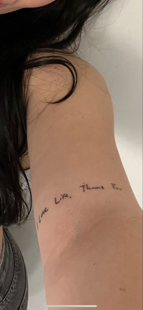 Max Miller Quote Tattoo, I Love Life Thank You Tattoo, Heart To Heart Tattoo Mac Demarco, Mac Miller Cinderella Tattoo, Love Lost Mac Miller Tattoo, Mac Miller Spine Tattoo, Dainty Mac Miller Tattoo, Mac Miller Simple Tattoo, Matching Mac Miller Tattoos