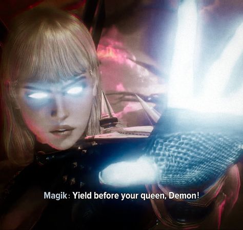 Magik Marvel Midnight Suns, Magik Marvel Aesthetic, Magik Marvel Comics, Illyana Rasputin Aesthetic, Ilyana Rasputin, Marvel Future Revolution, Alison Blaire, Magik Marvel, Illyana Rasputin