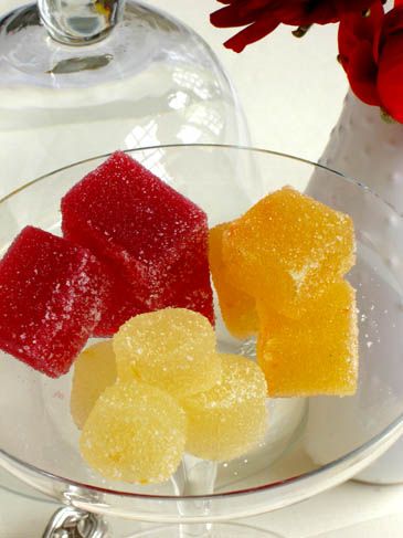 Fruit Jellies, Candy Fruit, Fruit Candy, Light Desserts, Candied Fruit, Fruit Jelly, Meyer Lemon, Lunch Menu, Eat Dessert First