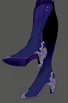 Men In Heels Outfit Anime, Cool Boots Drawing, Fantasy Shoes Boots Drawing, Anime Boots Design, Winged Boots Fantasy Art, Fantasy Shoe Design, Victorian Boots Mens, Boot Design Drawing, Anime Boots Drawing