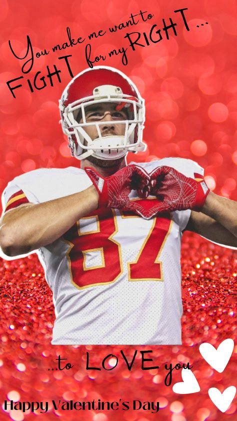 Kc Cheifs, Kelce Chiefs, Patrick Mahomes, Kc Chiefs, Travis Kelce, Mini Things, Kansas City Chiefs, Super Bowl, Happy Valentines Day