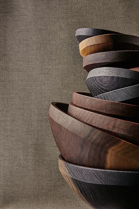 Elliott Bowls - Modern Dinnerware & Bowls - Modern Dining Room & Kitchen Furniture - Room & Board Wood Bees, Bath Inspiration, Entryway Inspiration, Urban Forest, Spruce Up Your Home, Scrap Wood Projects, Living Room Accent Tables, Wood Bowl, Home For The Holidays