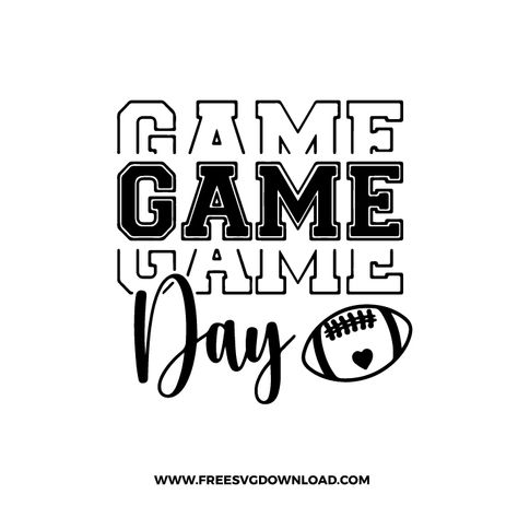 Free Game Day Svg, Tis The Season Football Svg, Football Shirt Svg Free, Free Football Mom Svg Files For Cricut, Game Day Svg Football, Game Day Svg Free, Free Sports Svg Files For Cricut, Football Game Shirts Ideas, Football Mom Svg Free