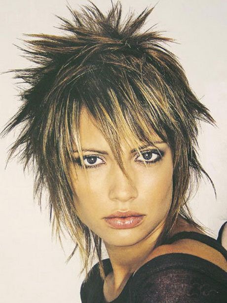 Spikey Short Hair, Spikey Hair, Rocker Hair, Steampunk Hairstyles, Short Spiky Hairstyles, American Hairstyles, Spiked Hair, Spiky Hair, Edgy Short Hair