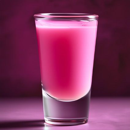 Pink Whiskey Drinks, Pink Panty Dropper Drink, French Kiss Cocktail Recipe, Panty Dropper Drink, Pink Starburst Drink Alcohol, Pink Pussycat Pill, Pink Squirrel Cocktail, Pink Panty Dropper, Pink Pussycat Cocktail