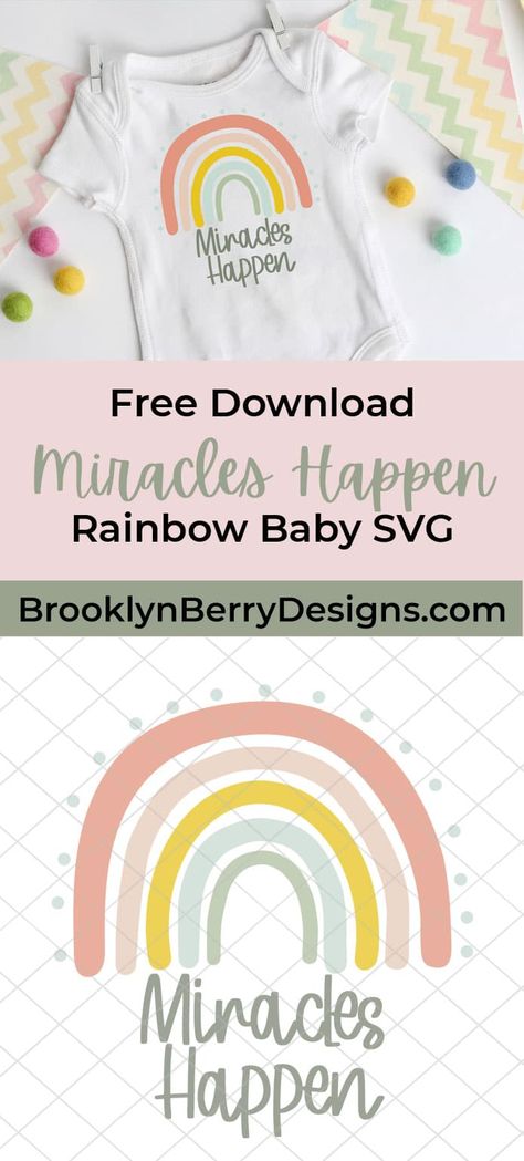 Rainbow After The Storm, Shirts Cricut, Expressions Vinyl, Cricut Business, Cricut Baby, Cricut Expression, Diy Baby Shower Gifts, Free Baby Shower, Miracle Baby