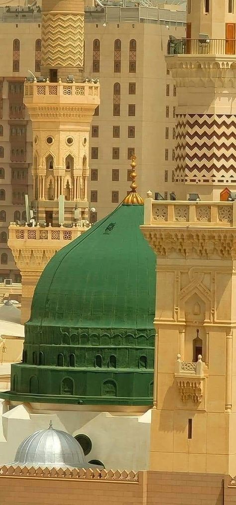 Madina Masjid Nabawi, Mecca Images, Jumma Mubarak Beautiful Images, Mecca Kaaba, Medina Mosque, Masha Allah, Qur'an Photography, Mecca Islam, Mosque Architecture