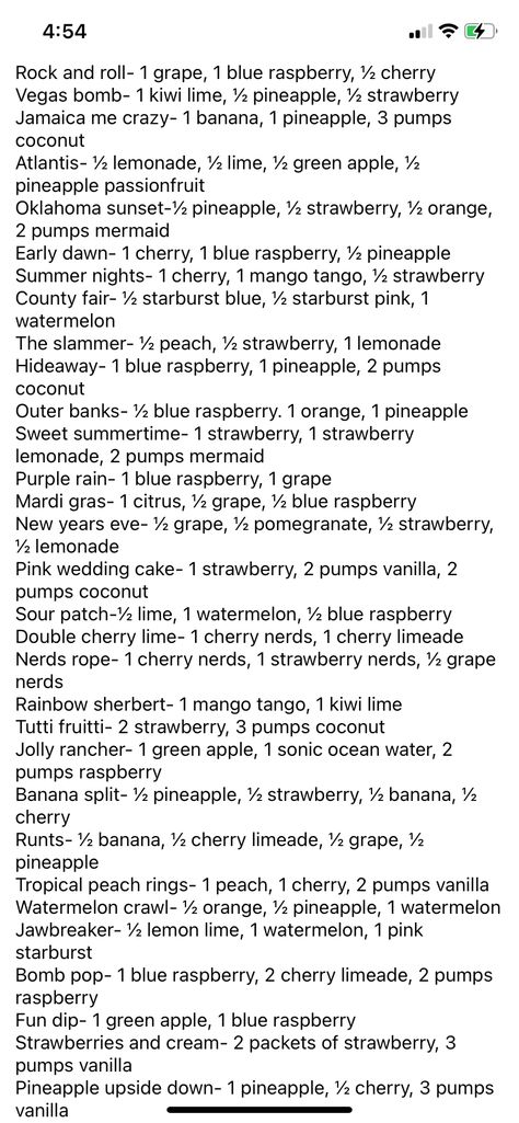 Water Recipes With Flavor Packets And Syrups, Coffee Syrup Flavor Combinations, Water Recipes With Flavor Packets Only, Water Drink Mix Combinations, Swig Drinks, Water Combinations, Water Flavoring, Lotus Recipe, Tonya Spanglo