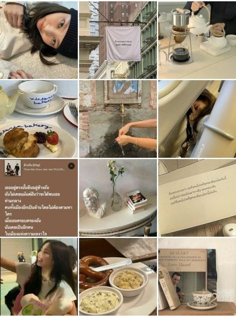 Insta Layout, Instagram Feed Planner, Feed Goals, Instagram Feed Layout, Instagram Theme Feed, Instagram Feed Ideas Posts, Aesthetic Names, Cream Aesthetic, Mood And Tone