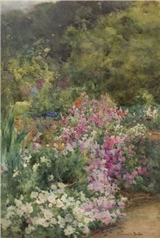 Irish Painters, Autumn Flowers, Garden Pictures, Garden Painting, Old Master, Fall Flowers, Impressionism, A Garden, Plein Air