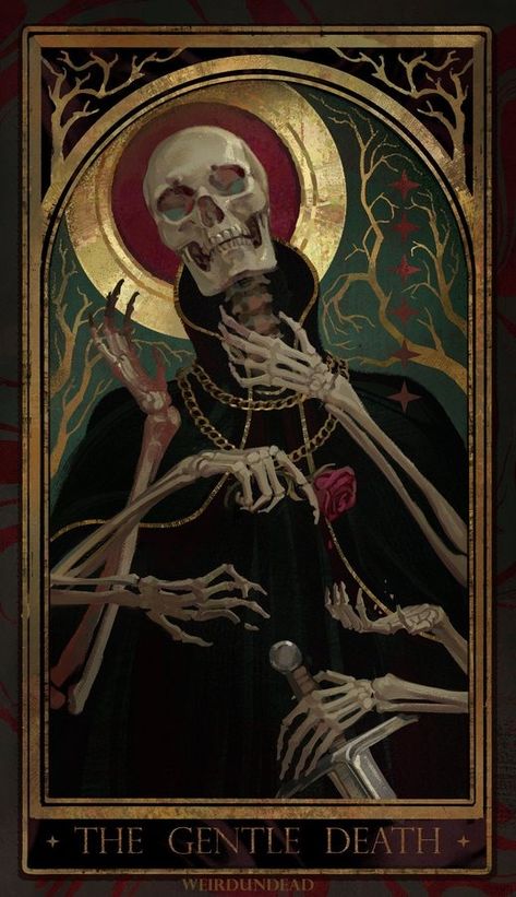 Memento Mori Art, Tarot Card Tattoo, Grim Reaper Art, Joker Card, Macabre Art, Skeleton Art, Swag Art, Goth Art, Tarot Art