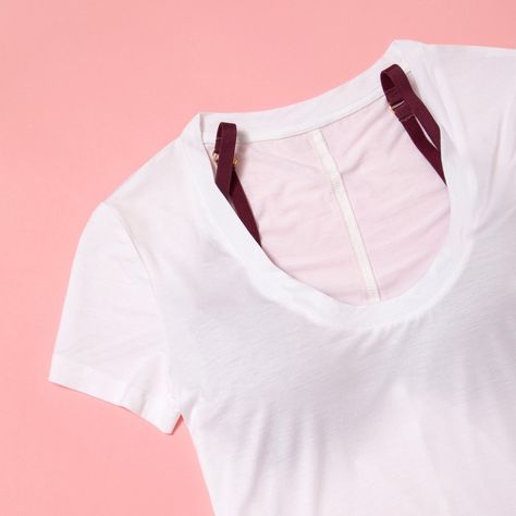 What Color Bra Should You Wear Under a White Tee Shirt? The Answer May Surprise You What Color Bra To Wear Under White Shirt, What To Wear Under White Shirt, Dishwasher Hacks, White Shirt Women, White Tee Shirt, Family Trips, White Tee Shirts, Dress Up Outfits, Real Simple