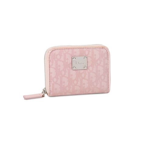 Dior Pink Monogram, Dior Pink, Digital Closet, Pink Monogram, Cute Wallets, Fancy Bags, Pretty Bags, Dior Wallet, Cute Bags