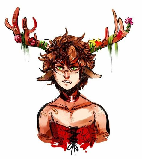 Shirtless Reference, Deer Hybrid Human, Illustration Art Character Design, Car Doodles, Chippers, Hybrid Art, Pfp Anime, Art Manga, Cool Anime Guys