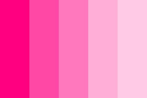 pink color palette - Google Search Html Color Codes, Tout Rose, The Color Pink, Hot Pink Flowers, Pink Color Schemes, Pink Palette, Color Palette Pink, Brand Color Palette, Rosy Pink