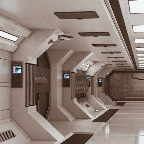 Sci Fi Corridor, Nether Tunnel, Sci Fi Office, Sci Fi Spaceship Interior, Spaceship Corridor, Scifi Corridor, Space Station Interior, Sci Fi Room, Sci Fi Spaceship