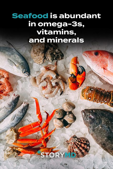 Fresh, South Atlantic seafood on ice Healthiest Seafood, Omega 3 Fatty Acids, Omega 3, Fatty Acids, Skin Health, Pregnant Women, Healthy Diet, The Sea, Seafood